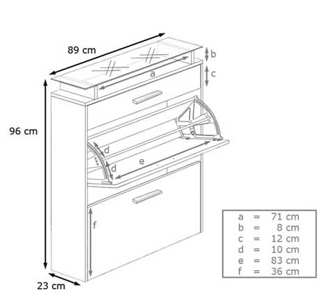 qualité du meuble d'entree